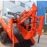 High Power Mining Crawler Mucking Backhoe Loader for Rare metal ore use