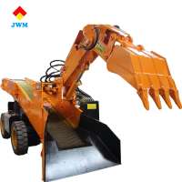 Labor Saving tunnel crawler mucking loader /mining mucking loader for Small Tunnel